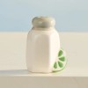 CRACKER BARREL MINI MARGARITA GLASS WITH LIME WEDGE SALT &