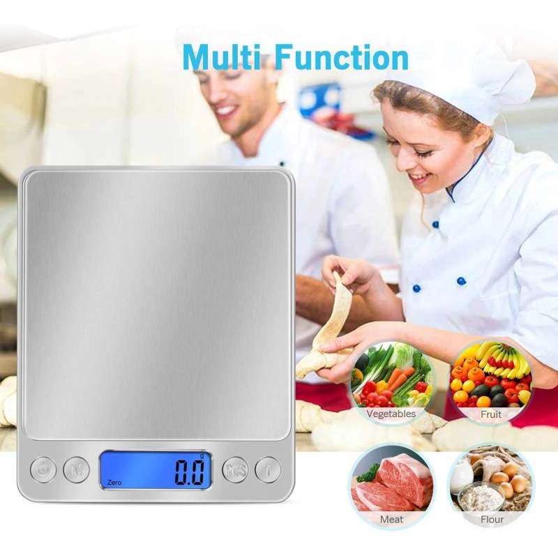 MagicTek 3000g x 0.1g Digital Scale Jewelry Pocket Gram Gold