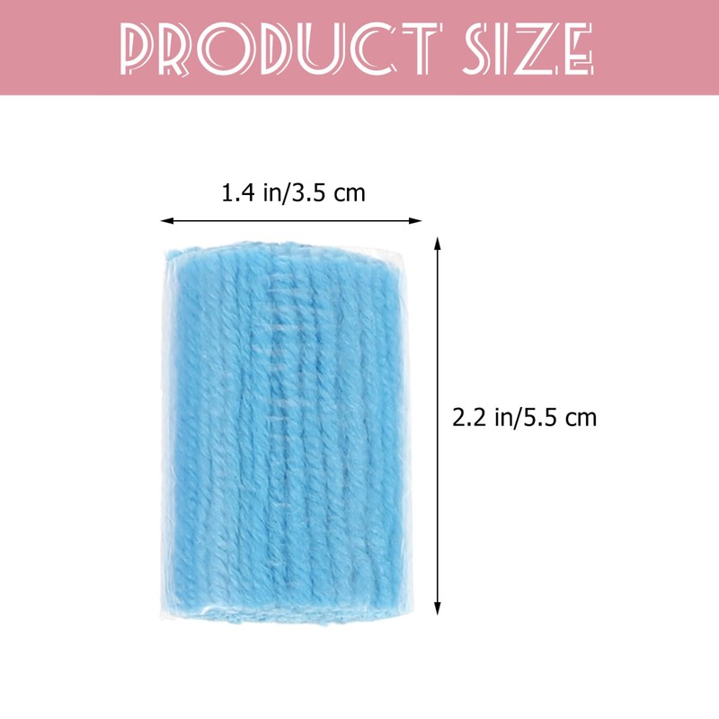 IWOWHERO 12pcs Acrylic Fiber Knitting Yarn Set DIY Rug Yarn