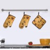 Chocolate Cookie Print Baking Mitts, Oven Mitts and Pot Holders