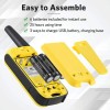 COTRE Two Way Radios USB Rechargeable Walkie Talkies - Yellow
