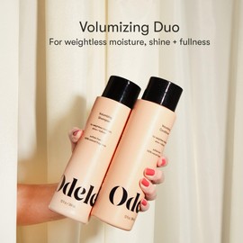 Odele Volumizing Sulfate-Free Shampoo & Conditioner Set, Adds Moisture, Shine, and Fullness for Straight or Wavy Hair Types, 13 Fl Oz Each (2-Pack)