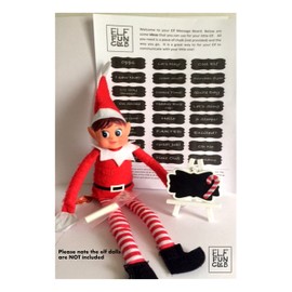 Elf Message Board Prop Accessories Props Ideas Joke Christmas Decoration