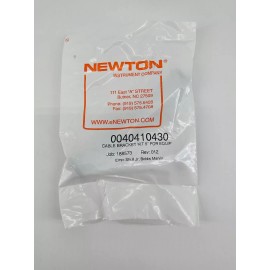 Newton Style 0040410430 Cable Bracket Kit 5" Telco Gray for Rack, New