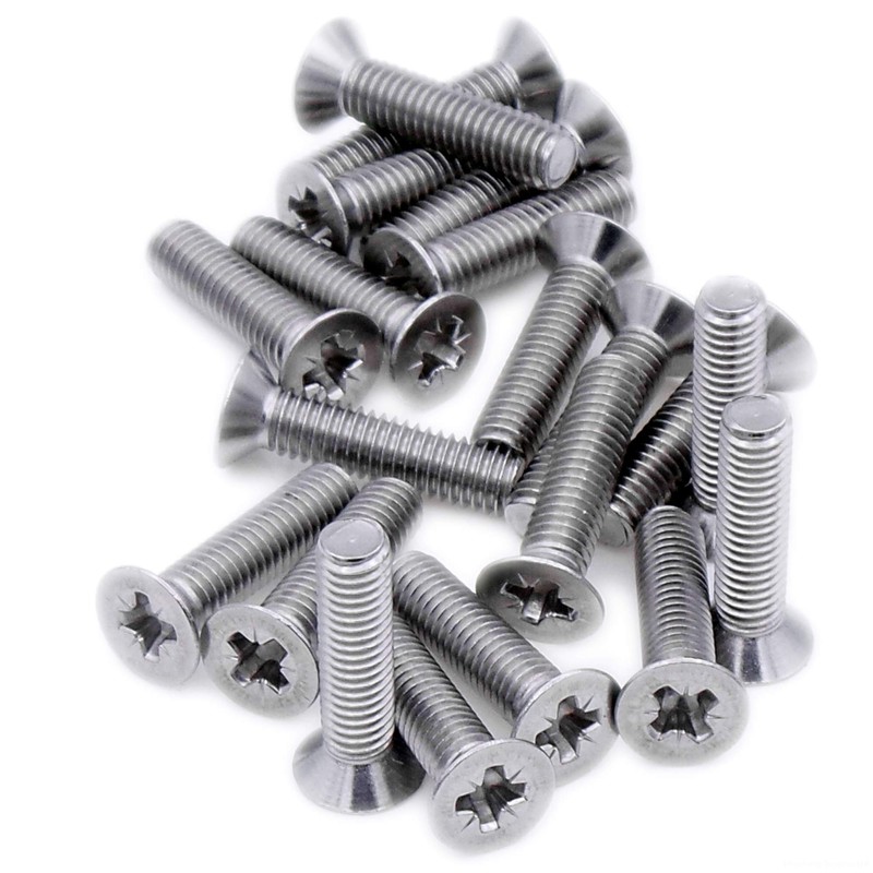 M1.6 (1.6mm x 6mm) Pozi Countersunk Machine Screw (Bolt) -