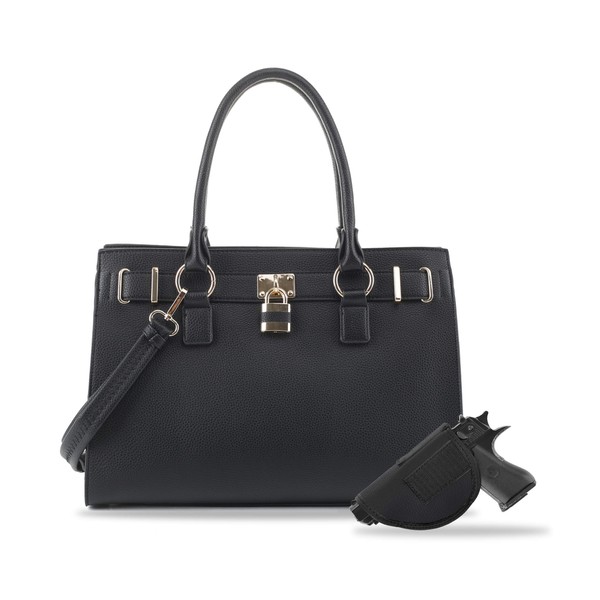 Emperia Outfitters Dina Lock Concealed Carry Satchel (Black)