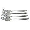 4 Children's Forks / Forks for Children Made of Chrome