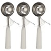 sourcing map 3 Pcs Cookie Scoops, Ice Cream Scoop with