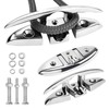 Pacify 2 Pack Folding Boat Cleats 316 Stainless Steel 4.5/5/6
