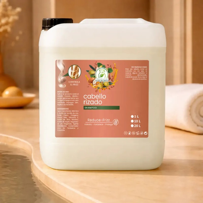 Shampoo Cabello Rizado Reduce Frizz 10lts