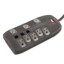 Innovera 71656 Surge Protector 8 Outlets 6 ft Cord 2160 Joules Black