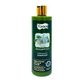 Fonex Knoblauch Shampoo 375ml | Garlic Hair Care Shampoo | Haar-Shampoo mit Knoblauch | Intensiv reparierende | Anti Haarausfall | sprödes-trockenes-strapaziertes-Haar | Sarimsak Sampuan