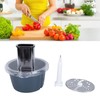 Food Processor Container Cutter Kit, Electric Vegetable Cutter Accessories High