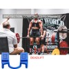 GELFORT Weightlifting Mouthpiece, Blue (1 Pack), Protective EVA Material, Adult