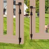 24 Inch Cane Bolt Gate Drop Rod, Heavy Duty Gate