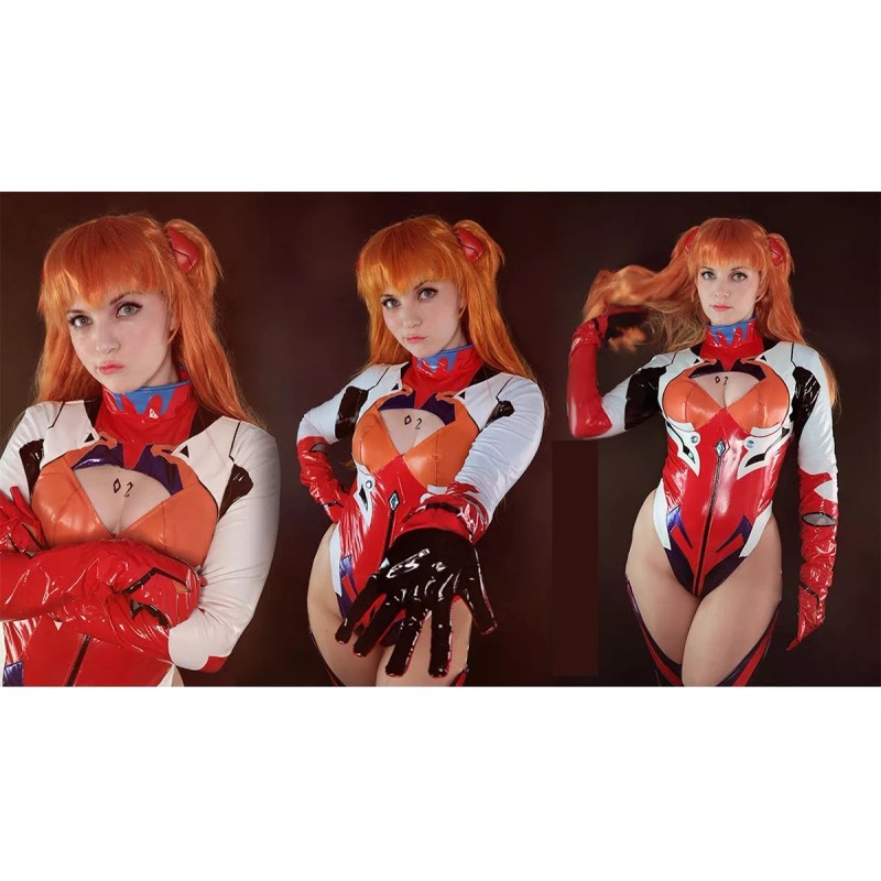 GAGZL Neon Genesis Evang Eva Asuka Cosplay Peluca