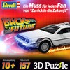 Revell Time Machine 3D Puzzle, Back to the Future Model