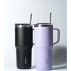 Décor Stainless Steel XL Travel Tumbler, Lavender, 880ml