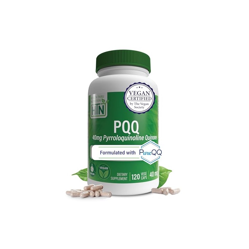 Health Tru Nutrition | PQQ, 40 MG, 120 Cápsulas