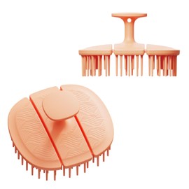 Blackomb - BlissBrush Hair Brush, Massage Brush for Cleaning the Scalp, Hair Brush for Applying Masks and Care Products, Detangler Brush, Hair Brush Without Pulling, Hair Brushes