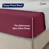 Egypto Double Fitted Sheet – Soft & Breathable 10" Deep