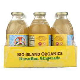 Big Island Organics Gingerade, Hawaiian, 16-Ounce (Pack of 12)