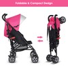 BABY JOY Lightweight Stroller, Compact Travel Stroller, Infant Stroller w/Adjustable