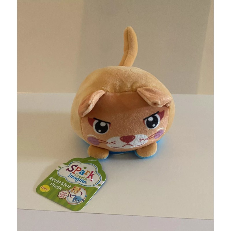 Spark Create Imagine 3.5” Reverseable Plush Cat/Dog