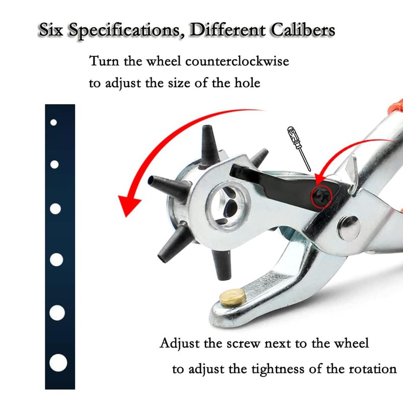 Belt Hole Puncher for Leather, Belt Hole Puncher, Leather Hole