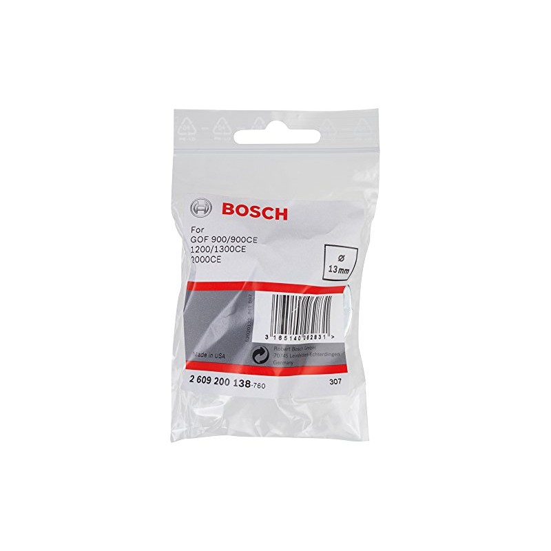 Bosch 2609200138 Template Guides with Quick Fastening Lock