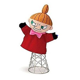 Moomin 567780 Hand Puppet Plush Toy, Little My, Height Approx. 9.4 inches (24 cm)