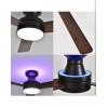 Orison Ceiling Fans with Lights, 42 inch Low Profile Ceiling