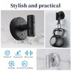 Suction Cup Hooks for Shower, 4 Pack Towel Hook for