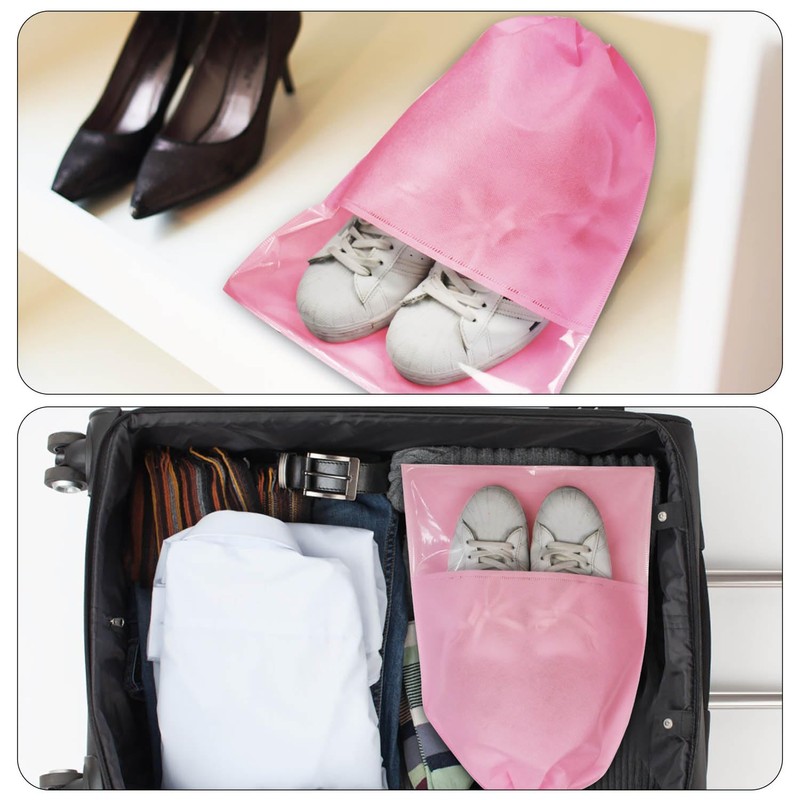 8PCS Travel Shoe Bags with Rope for Men and Women