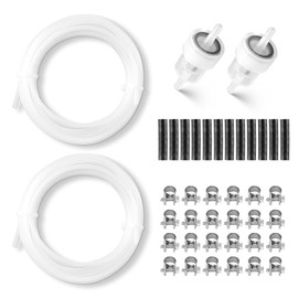VEVOR Fuel Line Hose Set 5 m Fuel Line Set for 2/5/8 kW Diesel Heating, Interchangeable Fuel Line Sets for Auxiliary Heaters with Line Filters, Clamps, Hoses