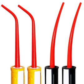 4 PACK Extra Long Caulking Gun Extension,Caulking Tube Extension,Caulk Tube Extension Tip,Caulk gun Extension Nozzle