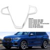 Car Steering Wheel Button Frame Cover Chrome Trim Fits for