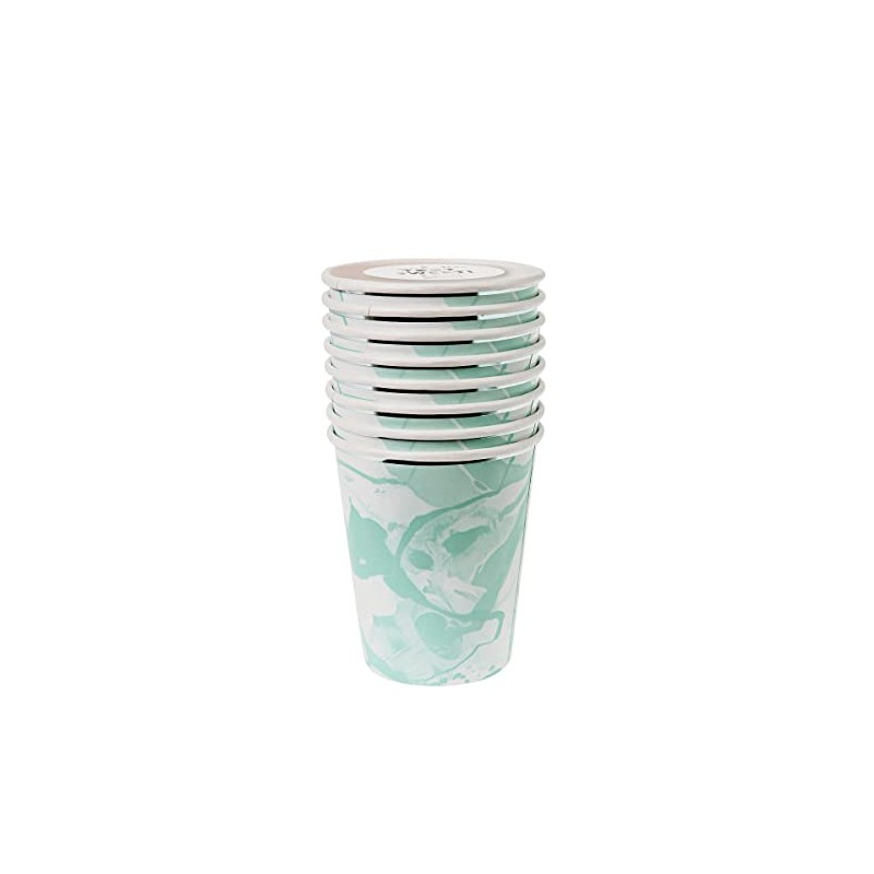 Meri Meri Mint Marble Cups
