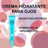 Crema Hidratante Antiarrugas Ojos Acido Hialuronico Facial Momento De Aplicacin