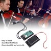 Violin Equalizer Violin Silent EQ Pickup with Cable for Violin