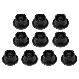 Pack of 10 Rubber Engine Cover Grommets for CLS GLK ML SLK Sprinter Valente Viano Vito 6420940785 Robust Quality Easy Installation Black
