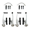 TEKTRO 857AL Linear Pull Brake Set Long Arms 110mm, Silver,