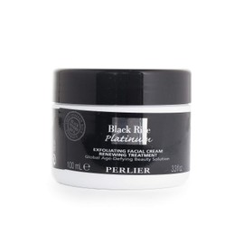 Perlier Black Rice Platinum Exfoliating Facial Cream Renewing Treatment, 3.3 fl. oz.
