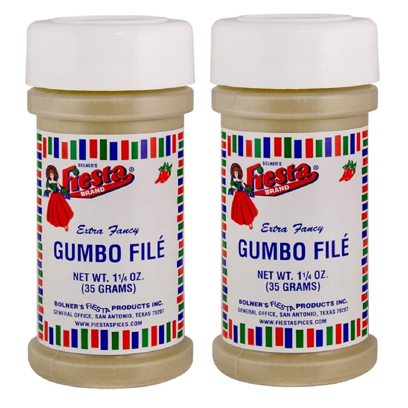 Bolner's Fiesta Brand Gumbo File' 1.25 Ounce Shaker (Pack of