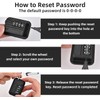 Refrigerator Lock - Upgraded Combination Lock for Kids' Safety, Black