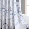 BESTRIPES Aviation Waterproof Fabric Shower Curtain,Blue Printed Shower Curtain for