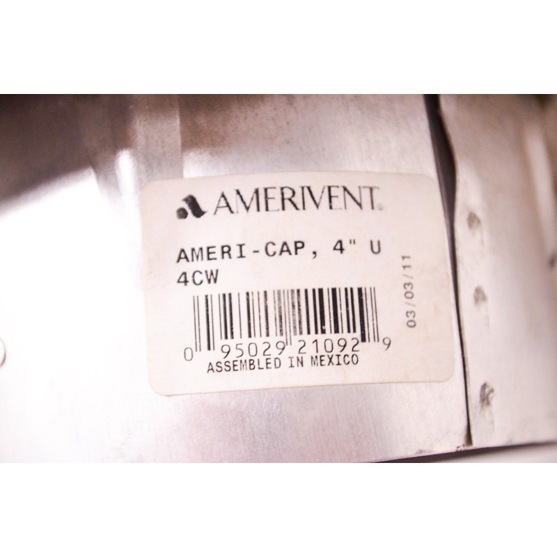 Cap, Universal Vent, 4in