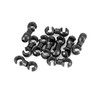 X AUTOHAUX Motorcycle Brake Cable Clips Cable Holder Brake Wire