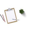 Grafoplás 1550749. Clipboard with Jumbo Clamp, A4, Wood, Round Edges