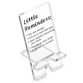 vizuzi Inspirational Cell Phone Stands, Positive Phone Holder for Desk at Work, Cute Funny Desk Accessory Gift, Motivational Office Gifts for Women Coworker Employees Friend Phone Stands ZAA43